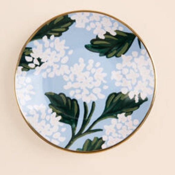 💥BUY 5 GET 5 FREE  RIFLE PAPER CO. Hydrangea Ring Dish - Picture 4 of 5